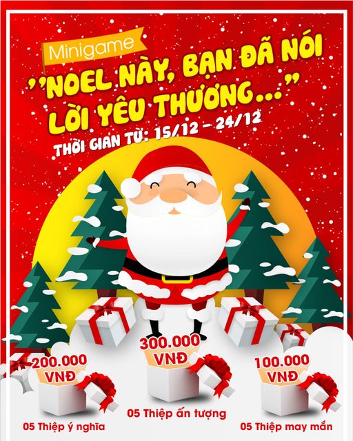 Trường Cao đẳng Y Dược Sài Gòn tổ chức mini game “NOEL NÀY, BẠN ĐÃ NÓI LỜI YÊU THƯƠNG…” chào đón giáng sinh 2021