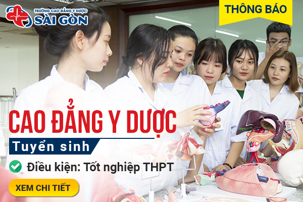 cao đẳng y dược sài gòn xét học bạ
