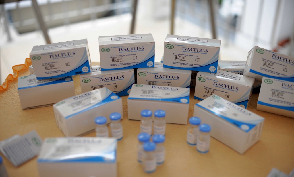 Vắc xin cúm mùa do Việt Nam sản xuất được cấp phép lưu hành