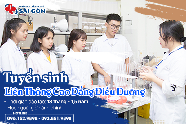 Thông tin tuyển sinh Liên thông Cao đẳng Điều Dưỡng năm 2025