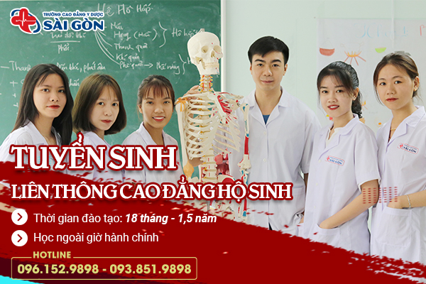 Tuyển sinh Liên thông Cao đẳng Hộ sinh năm 2025 tại TPHCM
