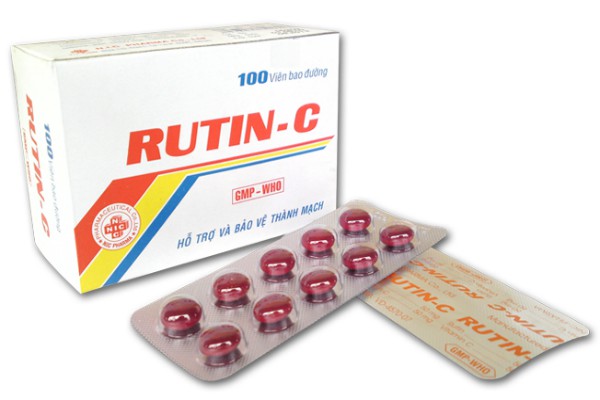 Những điều cần biết về thuốc rutin – C